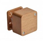 Коробка распределительная ОП 55х55х32мм IP40 бук (светл. основа) Ruvinil 65002-38М
