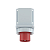Вилка настенная 125А 3P+E 400В IP67 DKC DIS245M12596