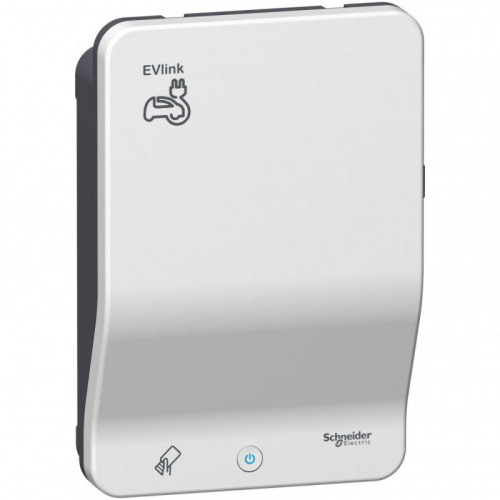 Станция зарядная EVLINK 7/22кВт розетка T2S+RFID SchE EVB1A22P4RI