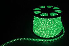 Лента светодиодная Дюралайт LED-F3W 3Вт 220В 72LED/м 11х18мм зел. с 2 заглушками 2 сетевыми шнурами 2 коннекторами в комплекте (уп.50м) FERON 26069