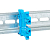 Колодка клеммная винтовая 2.5 UT син. EKF scr-ut-2.5-b