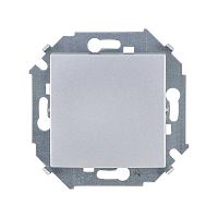 Переключатель перекрестный 1-кл. СП Simon 15 16А IP20 250В с 3-х мест винтов. зажим механизм алюм. Simon 1591251-033