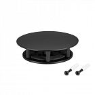 Крепление MOONLIGHT-BASE-ROUND-D25-S метал. черн. Arlight 046066