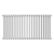 Радиатор дизайн Shift R22 C2050 24 секц. RAL9016 Royal Thermo НС-1631339