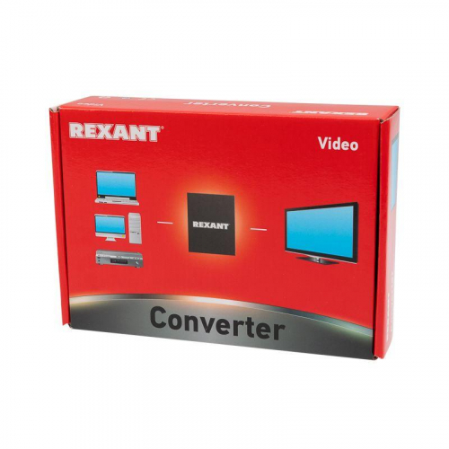 Конвертер BNC+S-video на VGA REXANT 17-6910 фото 4