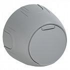 Розетка Rotondo с заземл. с защ. крышкой винтов. контакты сер. OneKeyElectro 7700949