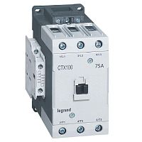 Контактор CTX-3 3P 75А 2НО 2HЗ ~230В торц. зажим Leg 416196
