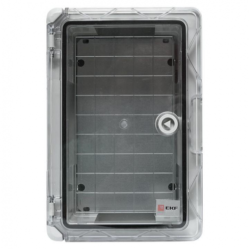 Бокс пластиковый с монтажной платой 300х200х130 IP65 прозр. дверь PROxima EKF PBT65MP001 фото 9