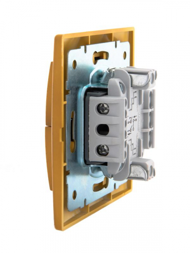 Выключатель 2-кл. СП Mira 10А IP20 ольха LEZARD 701-0701-101 фото 5