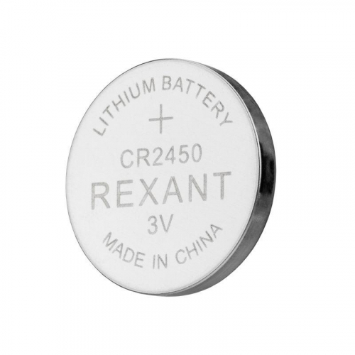 Элемент питания литиевый CR2450 3В (блист.5шт) Rexant 39-1110 фото 3