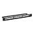Патч-панель 19дюйм 1UCAT5E 24 модуля RJ45 неэкранированная DKC RN5PPU24