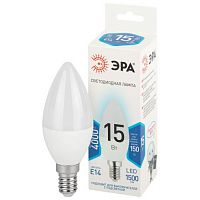 Лампа светодиодная STD LED B35-15W-840-E14 15Вт свеча 4000К нейтр. бел. свет E14 170-265В Эра Б0066787