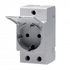 Розетка щитовая M1175 10/16А 2P+N с защ. крыш. ABB 2CSM211000R0721