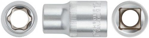 Головка шестигранная CrV 1/2дюйм 12мм FIT 62042