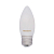 Лампа филаментная Свеча CN35 9.5Вт 915лм 2700К E27 матов. колба Rexant 604-097