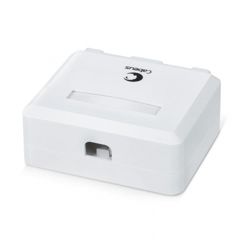 Корпус внешней настенной розетки MB-2 на 2 Keystone Cabeus 7446c фото 2
