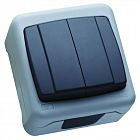 Выключатель 2-кл. IP44 Makel 37064003
