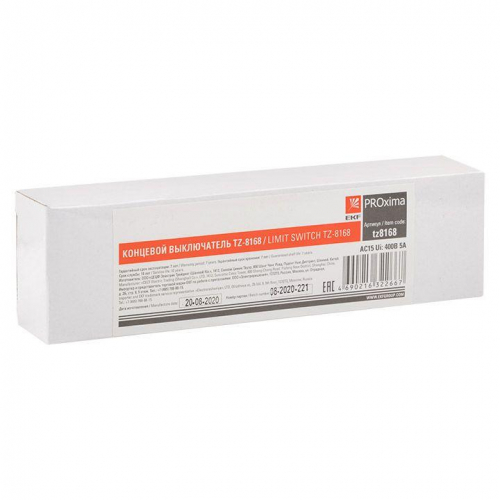 Выключатель концевой TZ-8168 PROxima EKF tz8168 фото 4