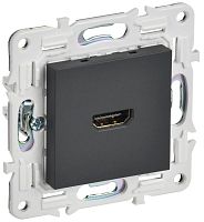 Розетка HDMI SKANDY SK-H01G графит IEK SK-H10-K53