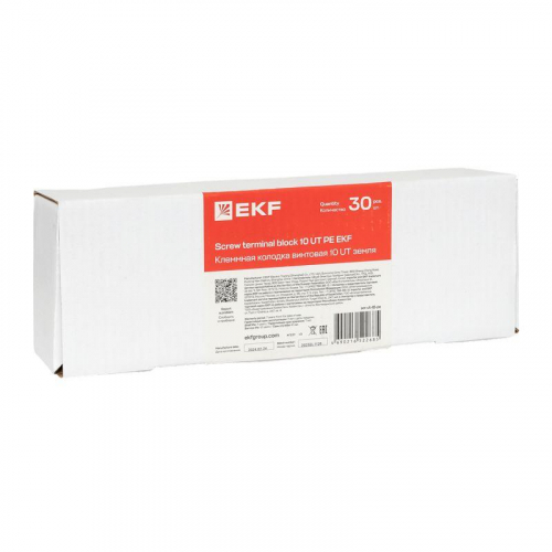 Колодка клеммная винтовая 10 UT земля EKF scr-ut-10-pe фото 10