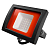 Прожектор светодиодный PFL-SC Red 20Вт IP65 190-260В ДО закален. стекло JazzWay 5010499