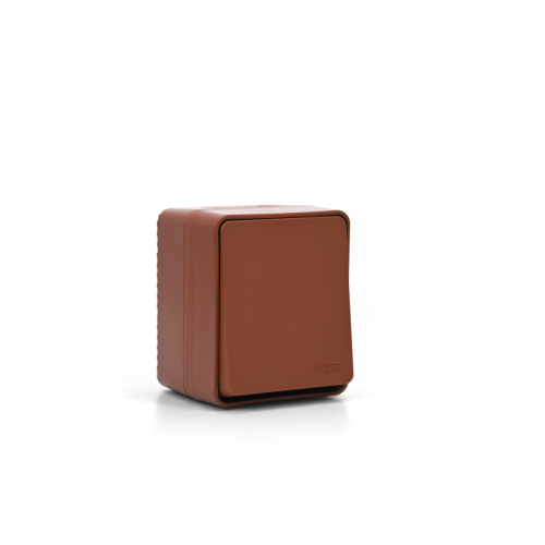 Выключатель 1-кл. ОП AtlasDesign PROFI IP54 10AX терракот. SE ATN547011 фото 3