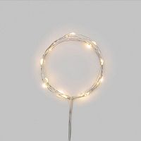 Гирлянда светодиодная Роса 2м 20 LED теплый бел. IP20 2хАА (в комплект не входят) Neon-Night 302-056