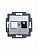 Розетка компьютерная Levit RJ45 кат.5E с заглушкой серебр. ABB 2CHH295117A6070
