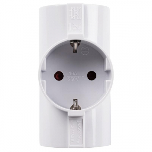 Разветвитель 3-м с заземл. 16А IP20 AD-3G-R 3.5кВт JazzWay 2853363 фото 2