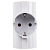Разветвитель 3-м с заземл. 16А IP20 AD-3G-R 3.5кВт JazzWay 2853363