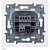 Переключатель 1-кл. Etika 10А IP44 250В безвинтов. зажимы бел. IEK 672207