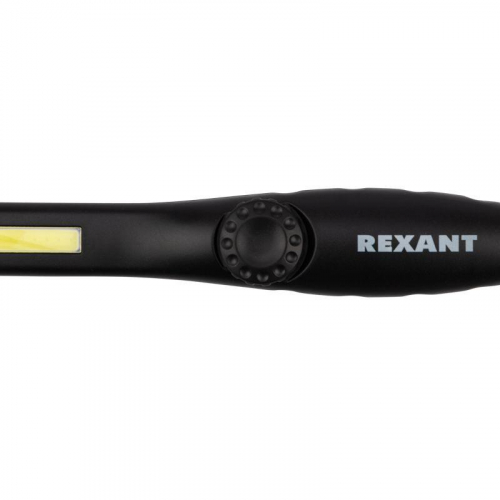 Фонарь автомобильный (индикатор зарядки USB кабель в комплекте регулятор яркости поворотный корпус шарнир встроенный аккумулятор) Rexant 75-724 фото 3