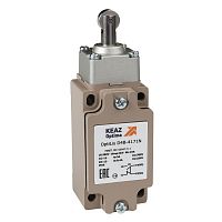 Выключатель концевой OptiLiS D4B-4172N толкатель роликовый поперечный метал. EN 50041 XCKJ103H29 КЭАЗ 365334