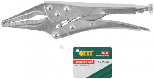 Зажим ручной с фиксатором тип CD 225мм FIT 52732 фото 3