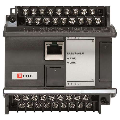 Модуль аналогового ввода EREMF 8 PRO-Logic EKF EREMF-A-8AI фото 6