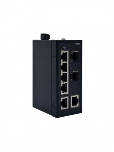 Коммутатор промышленный неуправляемый Ethernet 6х10/100BaseT 2х100BaseX SFP SE NSETU108T06X02B