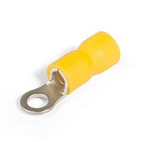 Наконечник кабельный кольцевой изолированный НКИ 6.0-4 EasyFix КВТ 90895