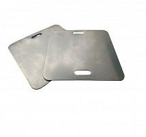 Бирка кабельная У-134 55х55мм INOX (квадрат) (уп.5шт) Промрукав PR08.29499