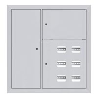 Щит этажный 6кв. слаботочка слева (1000х950х160) Basic EKF mb28-v-6z