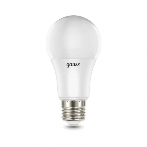Лампа светодиодная Black 10Вт A60 грушевидная RGBW E27 диммир. GAUSS 102102410 фото 3