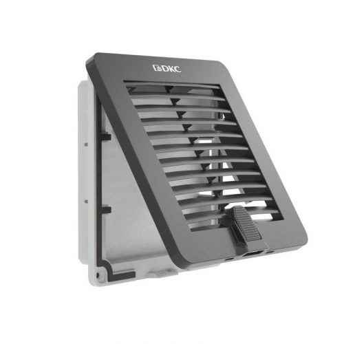 Решетка вентиляционная с фильтром RF 112х112мм IP54 RAL9005 DKC R5RF08B фото 3