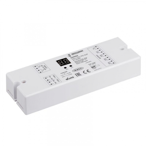 Диммер DALI-104-PD-SUF (12-36В 4х8А) (IP20 пластик) INTELLIGENT ARLIGHT 026504