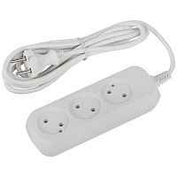 Удлинитель 3х3м без заземл. ПВС 2х0.75 UDL-10-330 Greenline Эра Б0065072