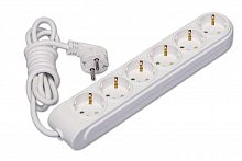 Удлинитель 6х10м с заземл. 16А IP20 ПВС 3х1.5 защ. шторки Makel N6210084