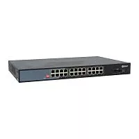 Коммутатор неуправляемый промышленный U-2GX/SFP-24GTP-R 2 порта 1000Base-X SFP 24 порта 10/100/1000Base-T(X) RJ45 c PoE монтаж в 19" стойку TSX EKF TSX-U-2GX/SFP-24GTP-R