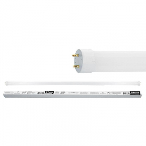 Лампа светодиодная LB-213 10Вт T8 6400К G13 230В 0.6м FERON 25499