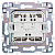 Выключатель жалюзи SKANDY 10А SK-V12B беж. IEK SK-V15-0-10-K10