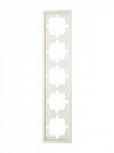 Рамка 5-м ZIMA горизонт. сл. кость LEZARD 704-9000-150