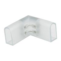 Соединитель L-образный UTC-K-22/N21 CLEAR 010 POLYBAG для светод. лент ULS-N21 NEON 220В 2 контакта (уп.10шт) Uniel UL-00004460