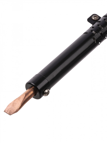 Паяльник ПД-80, ЭПСН, мощность 80 Вт, 230 В, деревянная ручка, плоское жало, "Гранит" TDM фото 4